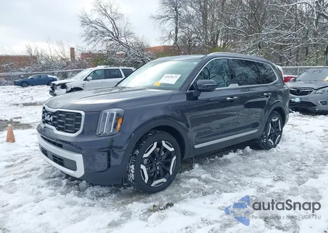 2025 Kia Telluride S из США, поврежденный, VIN 5XYP6DGC5SG617489